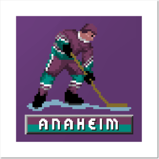 Retro Anaheim Hockey Posters and Art